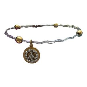 Seasonal Whispers PEACE Charm Bracelet